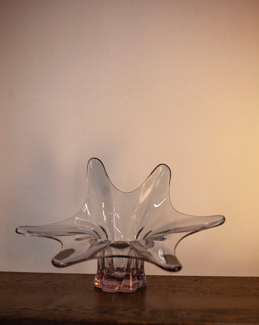 GLASS CRYSTAL BOWL