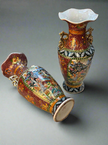 КОМПЛЕКТ КИТАЙСКИ ПОРЦЕЛАНОВИ ВАЗИ