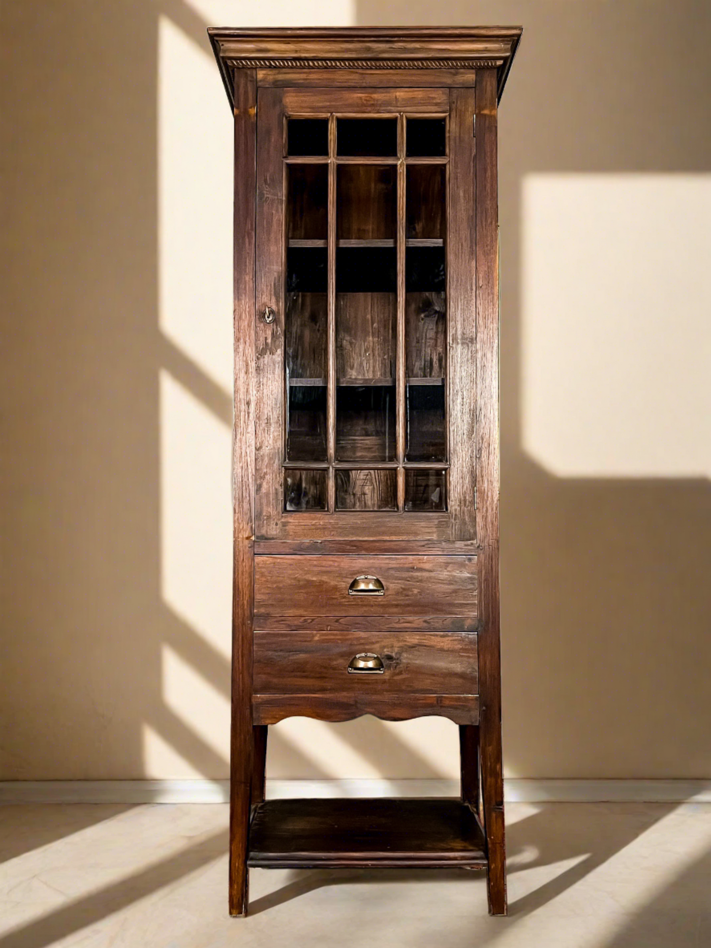 ANTIQUE DISPLAY CABINET