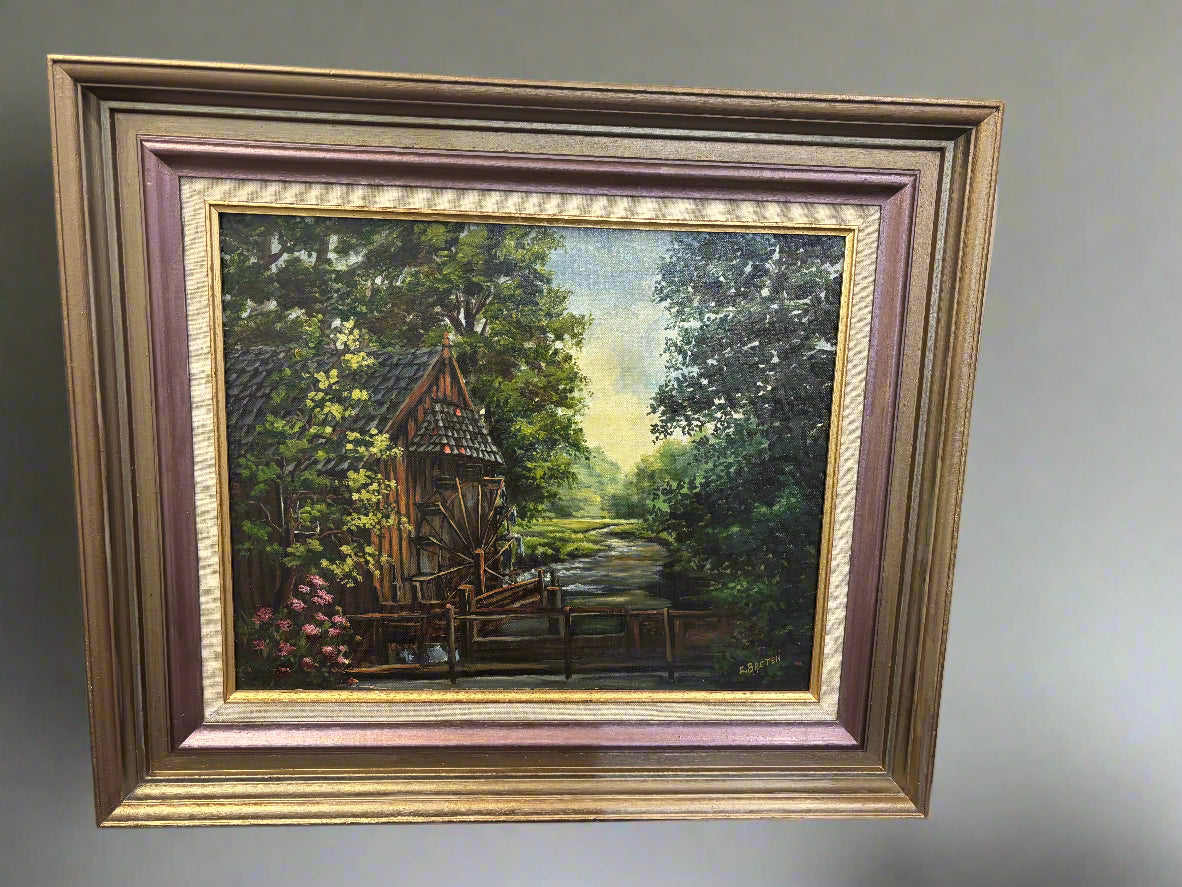 FOREST LANDSCAPE WITH MILL