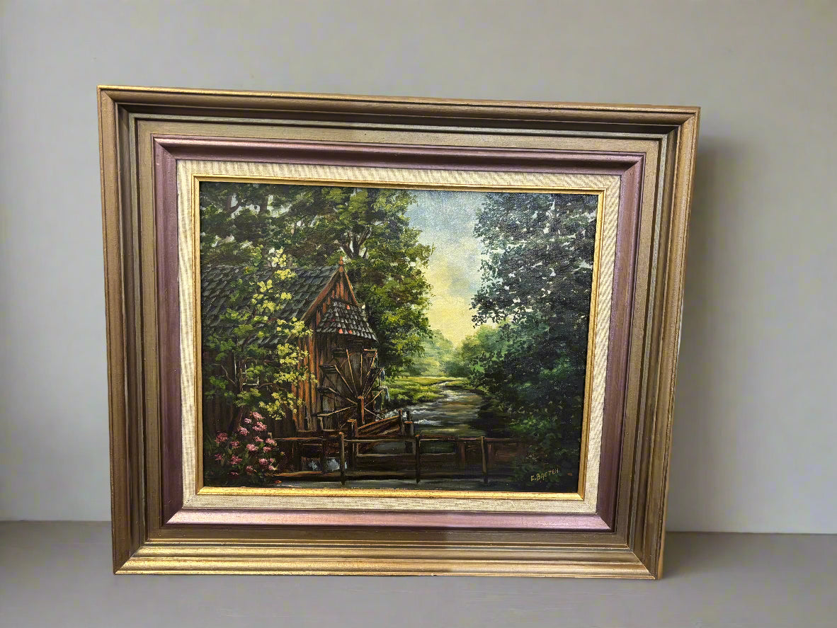 FOREST LANDSCAPE WITH MILL