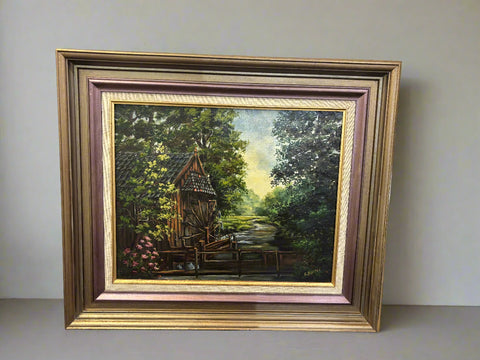 FOREST LANDSCAPE WITH MILL