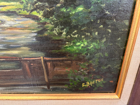 FOREST LANDSCAPE WITH MILL