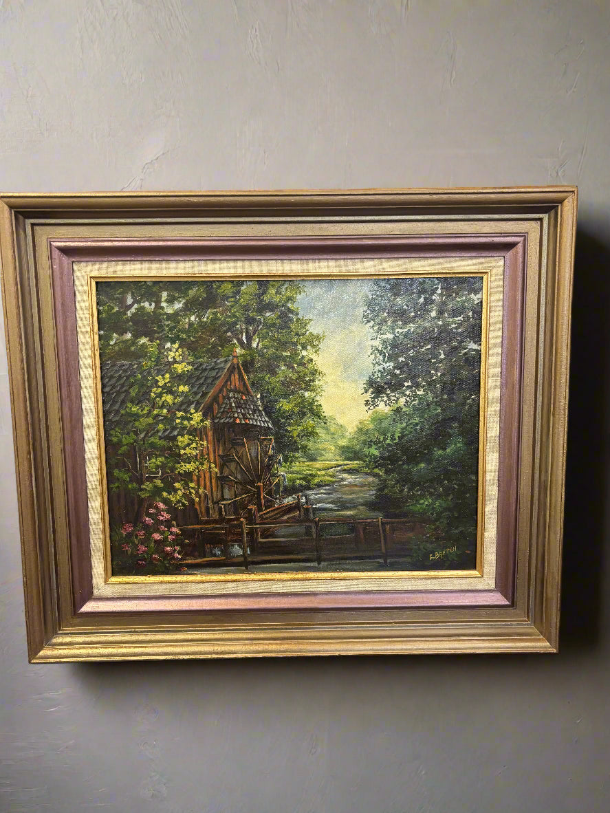 FOREST LANDSCAPE WITH MILL