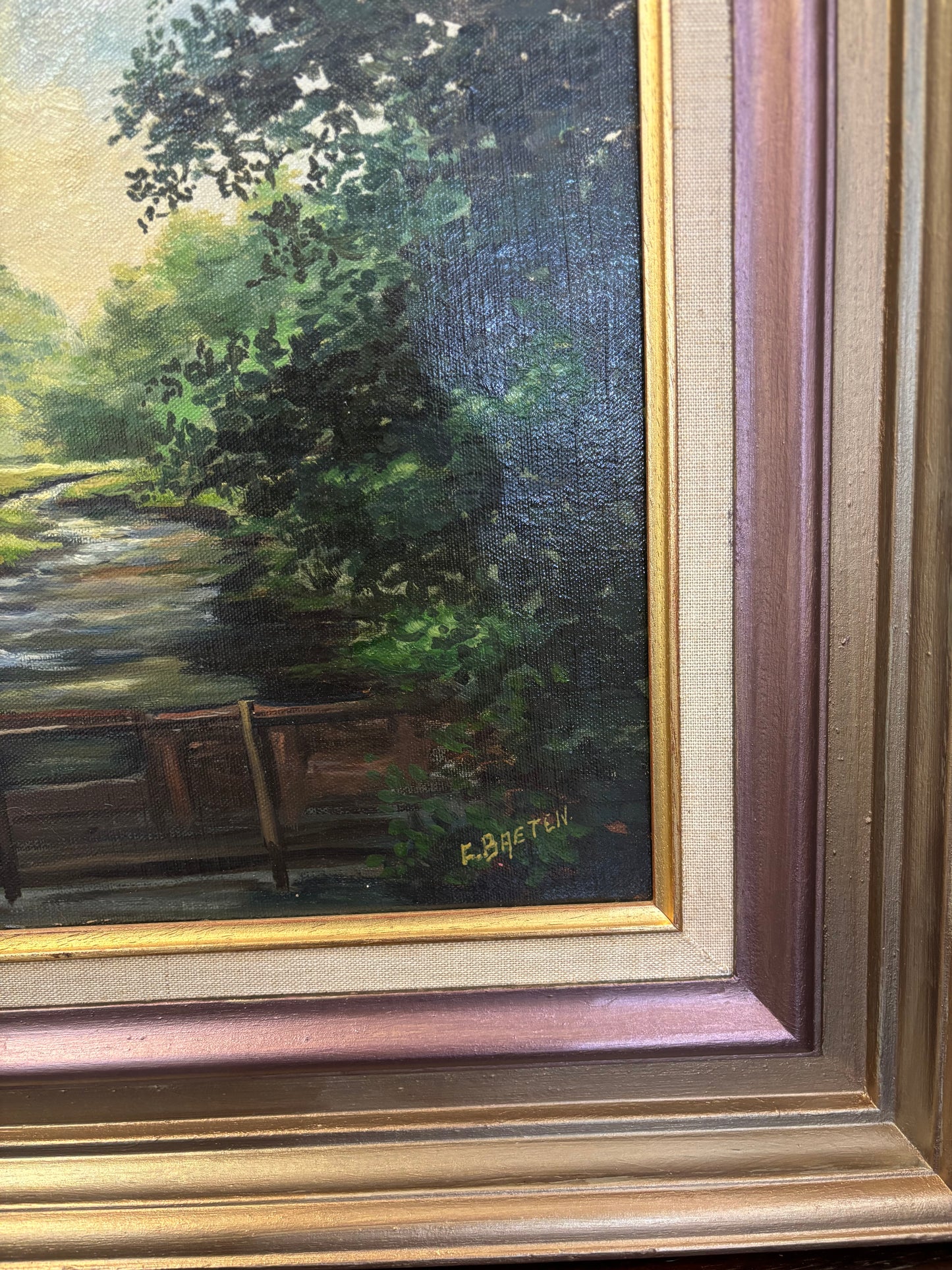 FOREST LANDSCAPE WITH MILL