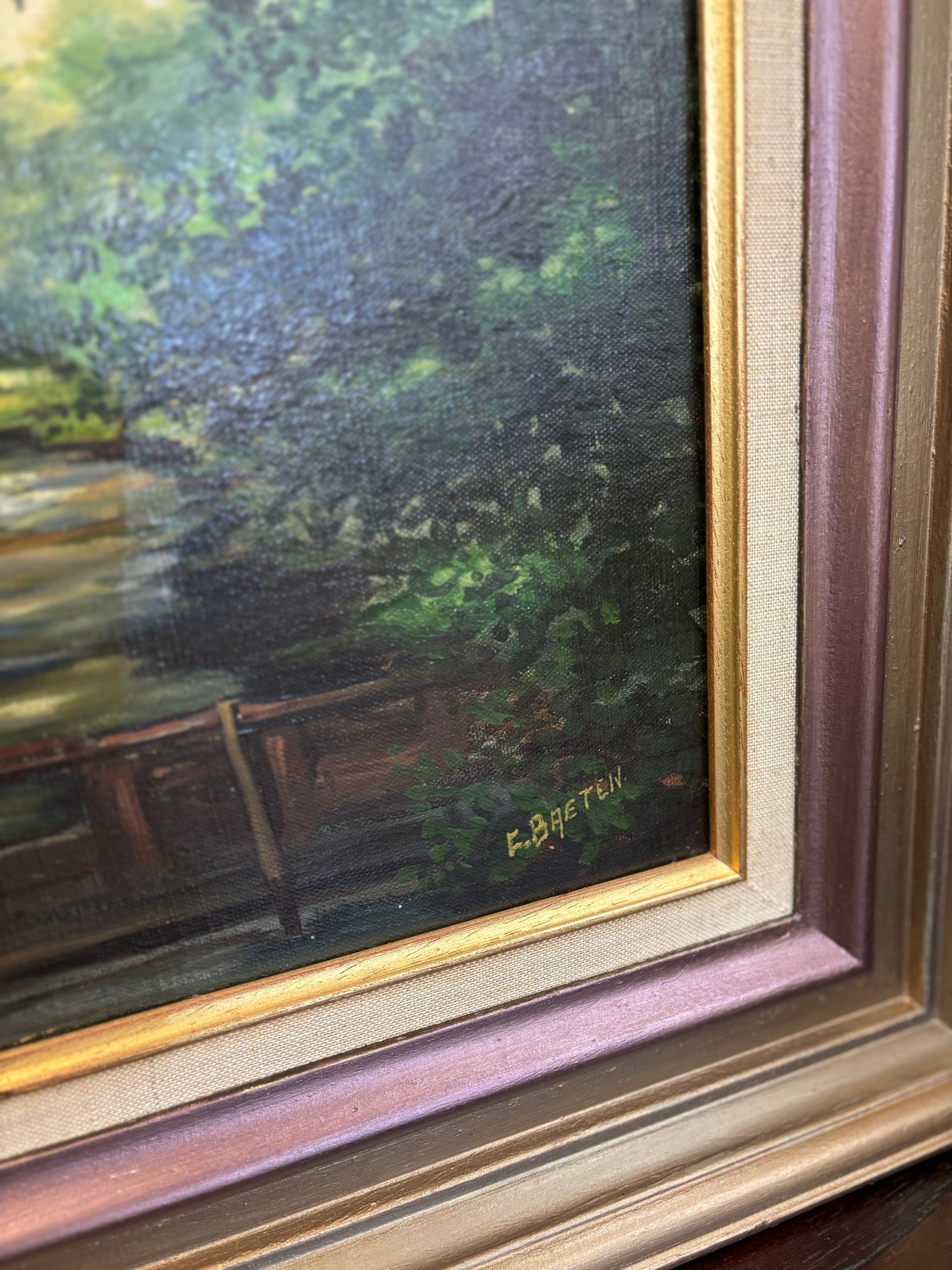 FOREST LANDSCAPE WITH MILL