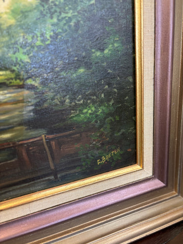 FOREST LANDSCAPE WITH MILL