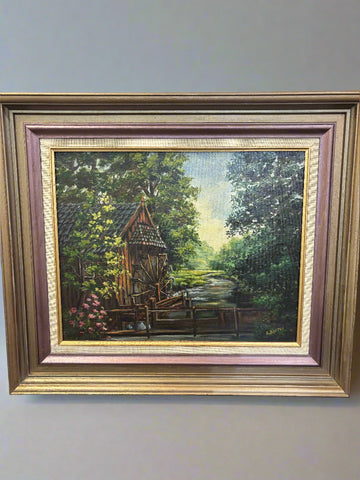 FOREST LANDSCAPE WITH MILL