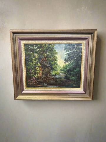 FOREST LANDSCAPE WITH MILL