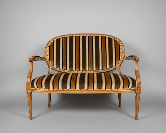 ВИНТИДЖ КАНАПЕ "canapé" В СТИЛ Louis XVI / неокласика“/