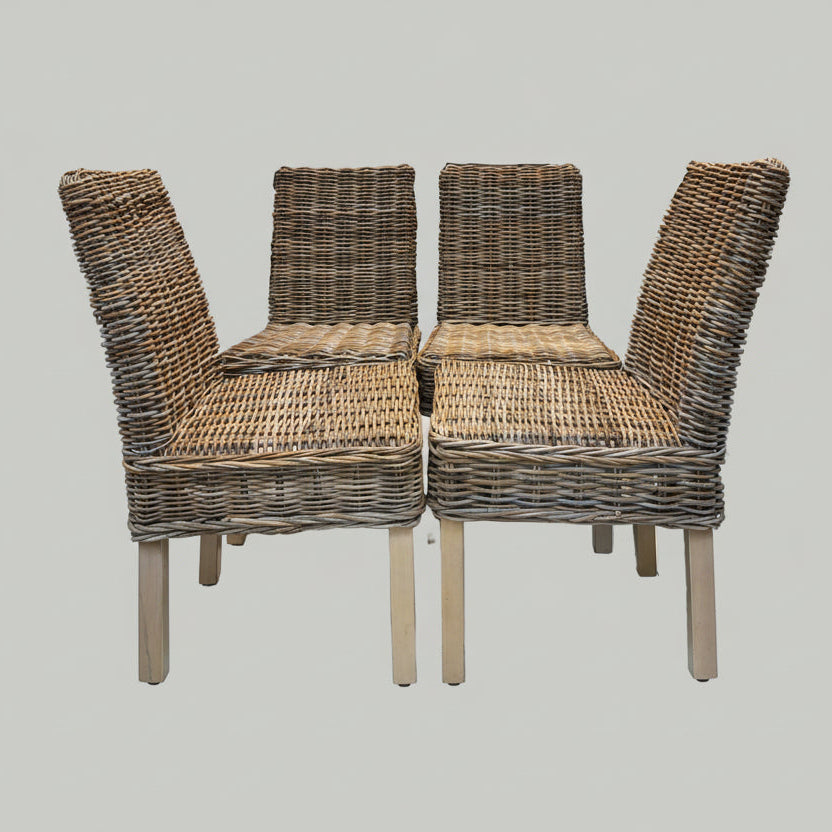 Профил на трапезен стол тип "Lounge" (Ergonomic Dining Lounge Chair Profile) - Ръчна изработка - Side View