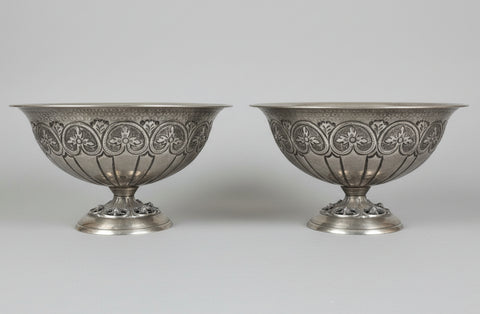 ДЕКОРАТИВНИ МЕСИНГОВИ КУПИ СЪС СРЕБЪРНО ПОКРИТИЕ