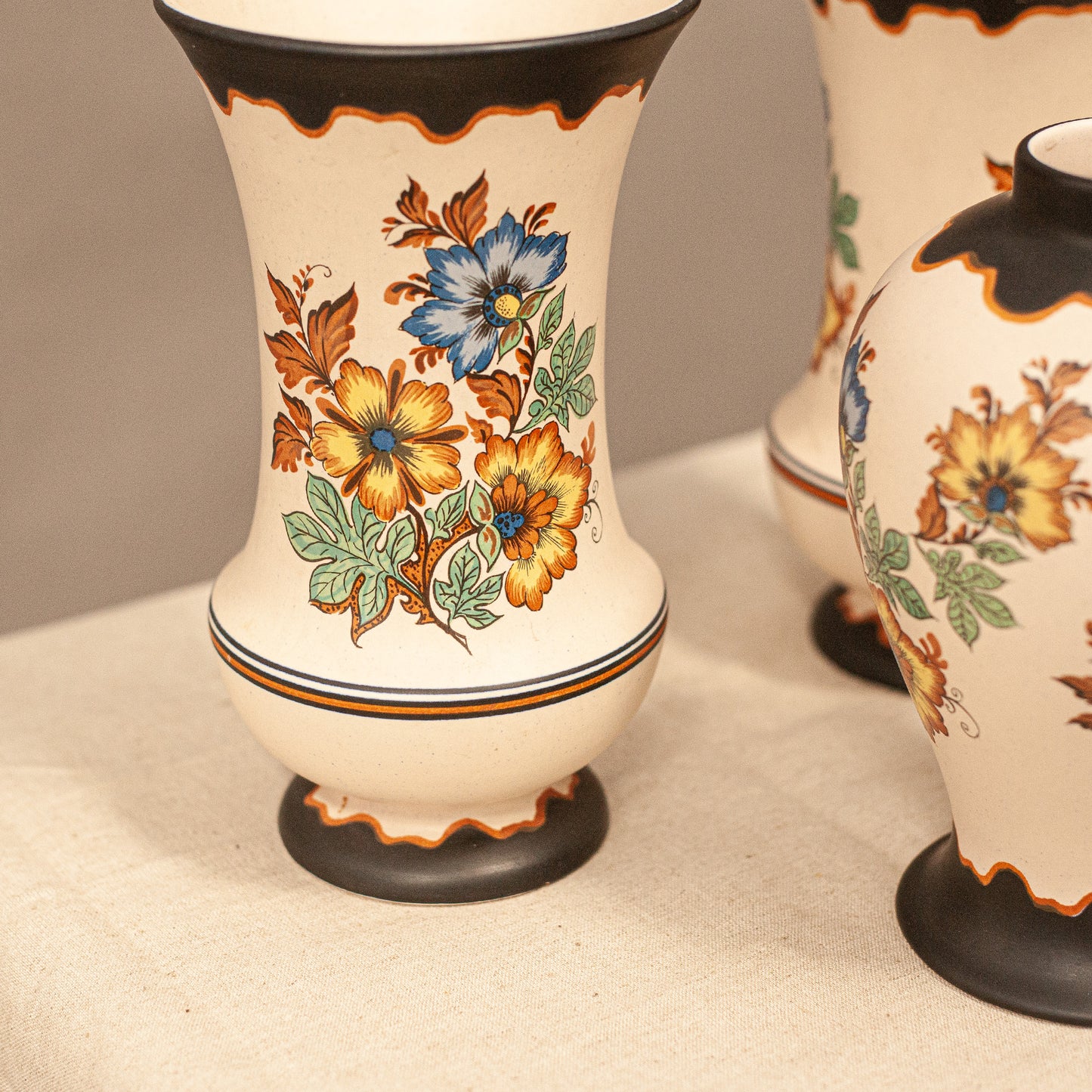 POLYCHROME VASES