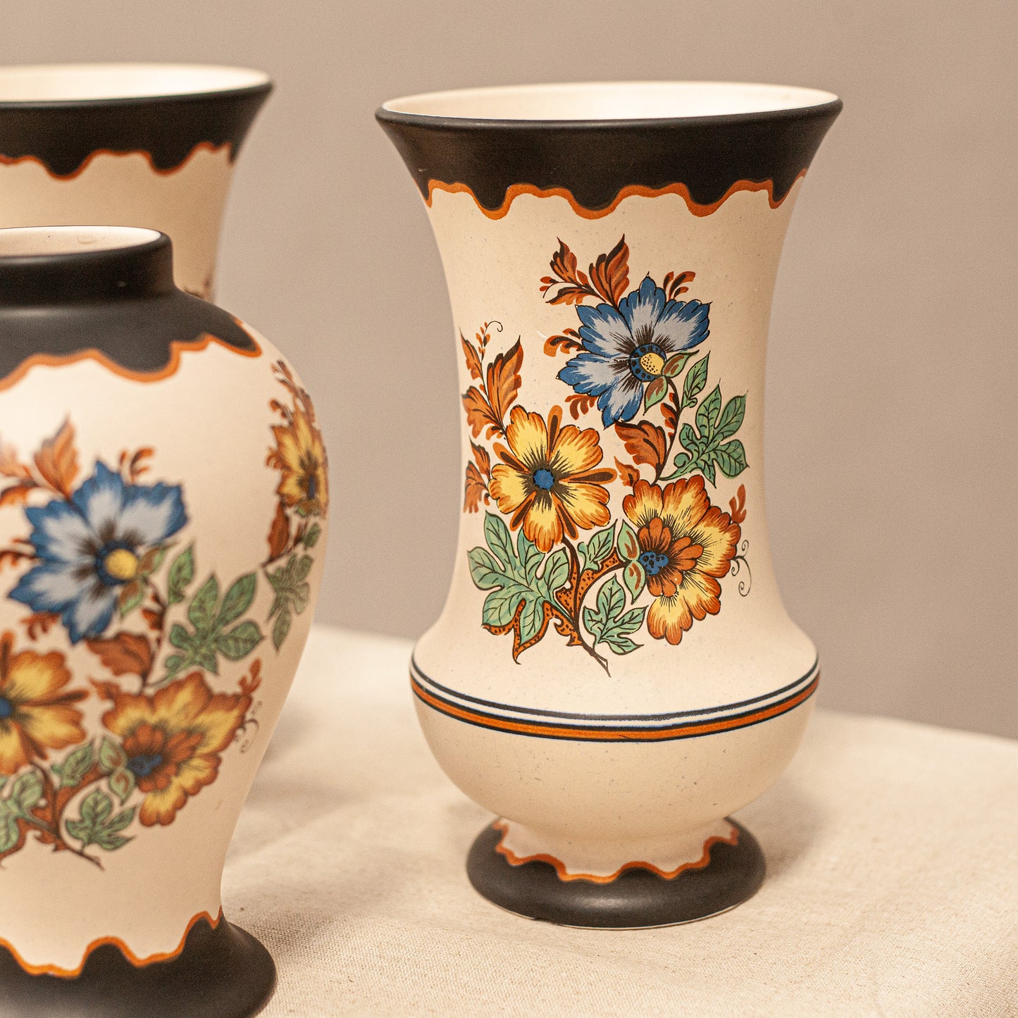 POLYCHROME VASES